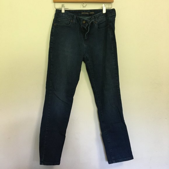 Michael Kors Ankle Jeans Dark Wash - Picture 1 of 3